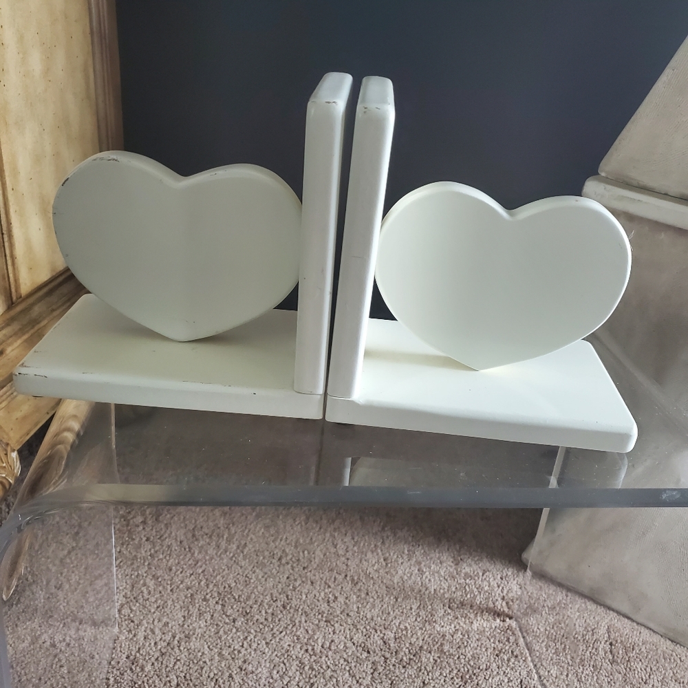 Book ends solid wood  paintable